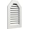 Ekena Millwork Octagonal Top Gable Vent Functional, PVC Gable Vent w/ 1" x 4" Flat Trim Frame, 24"W x 28"H GVPOT24X2801FUN - alternate 5